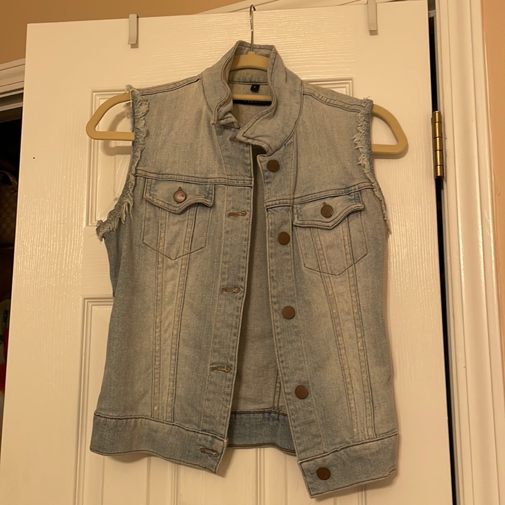 J Brand denim vest